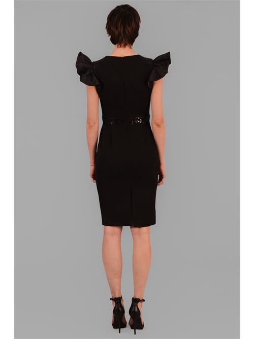 Tubino in cady elastico Anna Sirico | VIRNA/0803NERO